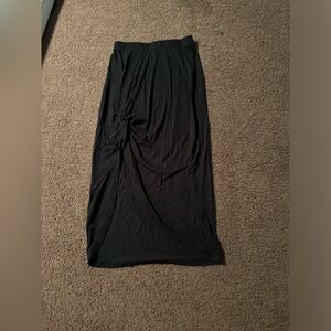 Z Supply dark grey/black knot skirt size small